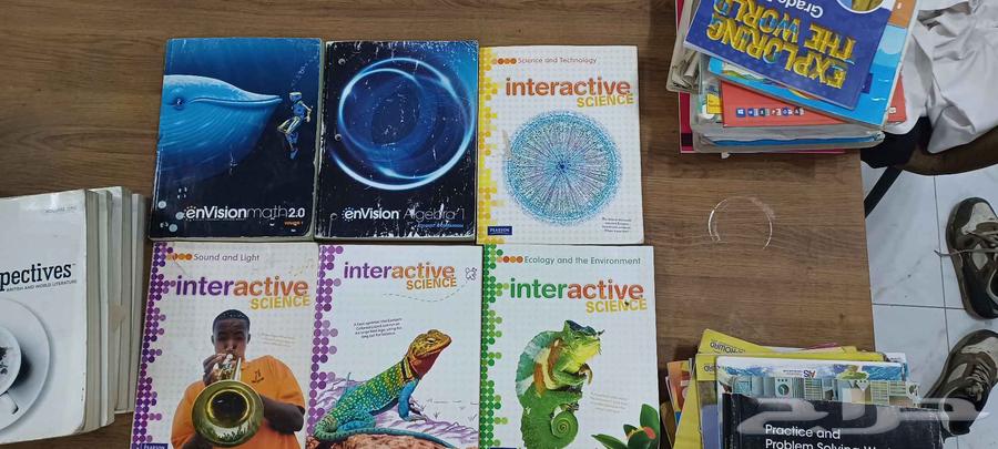 كتب انترناشيونال لجميع المراحلscott foresman وPearson وفرنسي64372258724483113