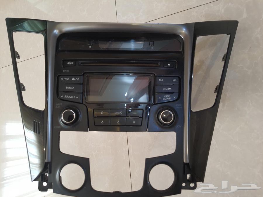 مسجل مع الديكور والساعه هونداي سوناتا 291463655179173121113