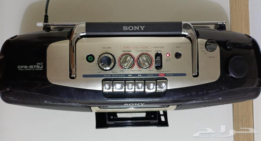 كاسيت وراديو سوني صناعه ياباني بحاله ممتازه64375156458242111