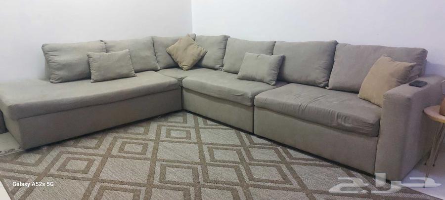 كنب مستعمل للبيع حرف L ...الرياض .64375349028481112