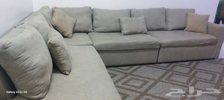 كنب مستعمل للبيع حرف L ...الرياض .64375349028481110