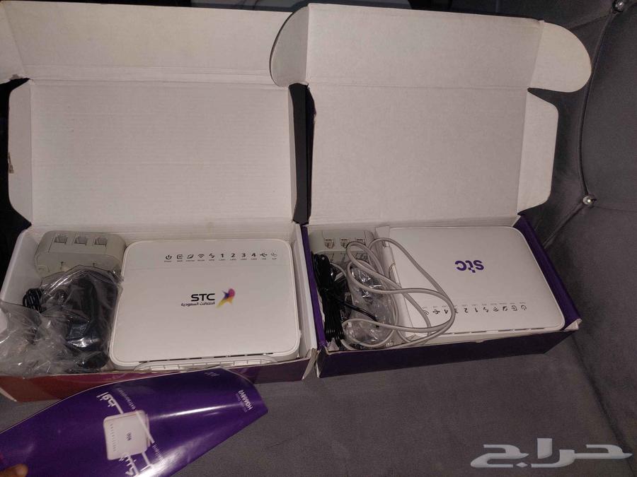 راوتر stc جديد ألياف64373624905217110