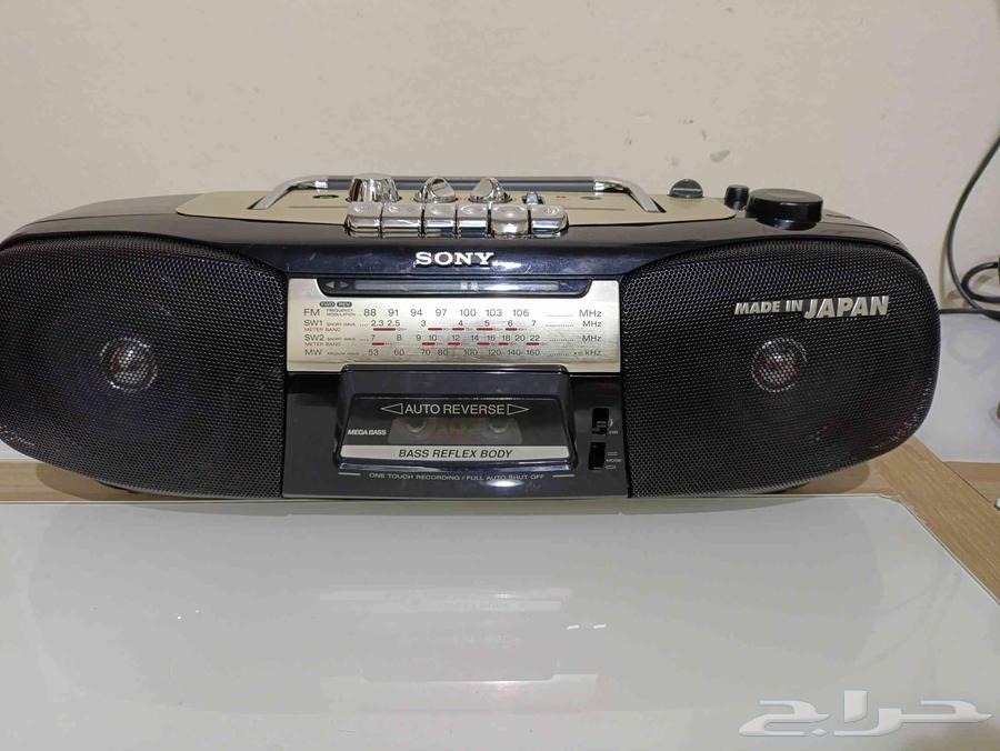 كاسيت وراديو سوني صناعه ياباني بحاله ممتازه64375156458242113