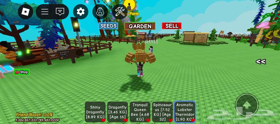 حساب روبلوكس ماب المزرعه للبيع بسعر مناسب 165 تبي تشتري تواص64375586816897113