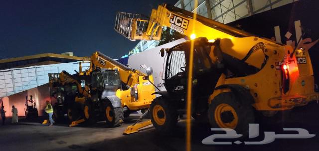 رافعات للايجار جي سي بي تليهندر ورافعات شوكيه. وبمتراك.64517406223234110