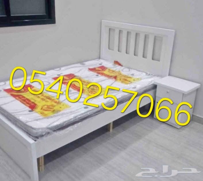 مجاني التوصيل والتركيب بالرياض سرير نفر مع المرتبه 275ريال64371060081922114