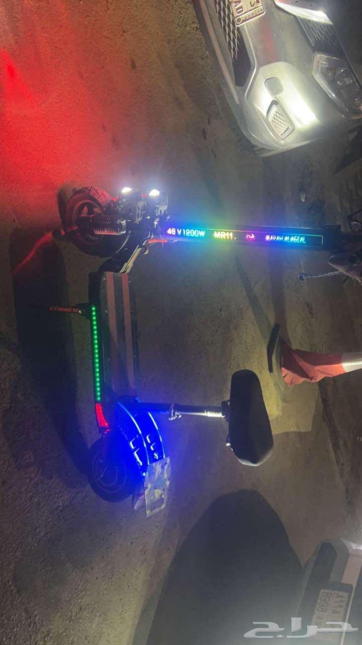 اسكوتر كهربائي سكوتر الوحش 1200W مناسب للمشاوير يتصفط بلكامل64376436547970110