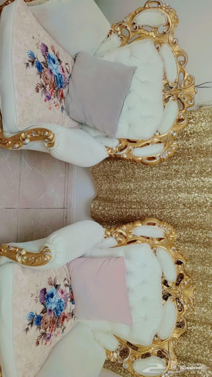 كراسي جلوس كنبه 3 أشخاص و 4 كراسي مفردة64375289124993112