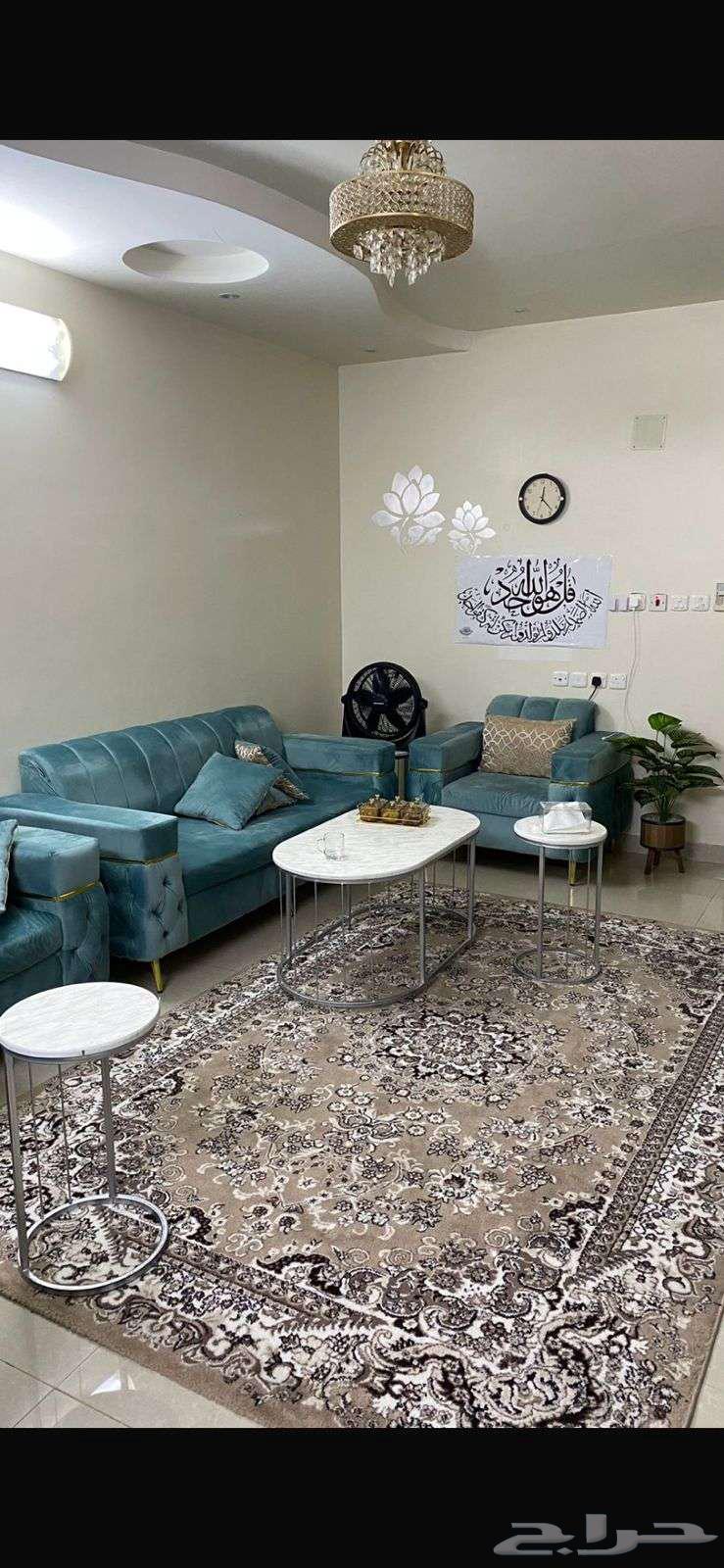 Clean 11-person sofa for sale with 2x3 carpet, and 4x4 floor council with carpet64369937520259112