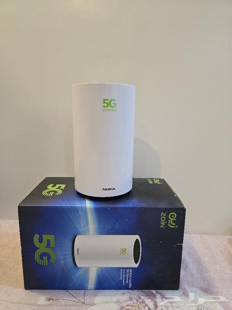 راوتر زين 5G نوكيا جديد بالكرتونه مفكوك الشفره64363876608386110