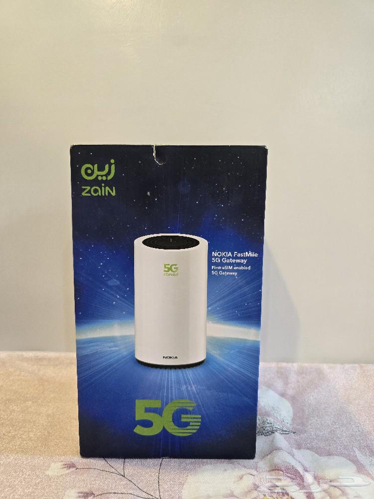 راوتر زين 5G نوكيا جديد بالكرتونه مفكوك الشفره64363876608386111
