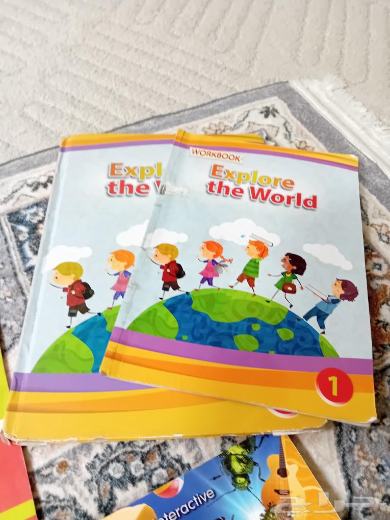 كتب إنترناشيونال منهج أمريكي مستعملة لكن نظيفة64368354357891111