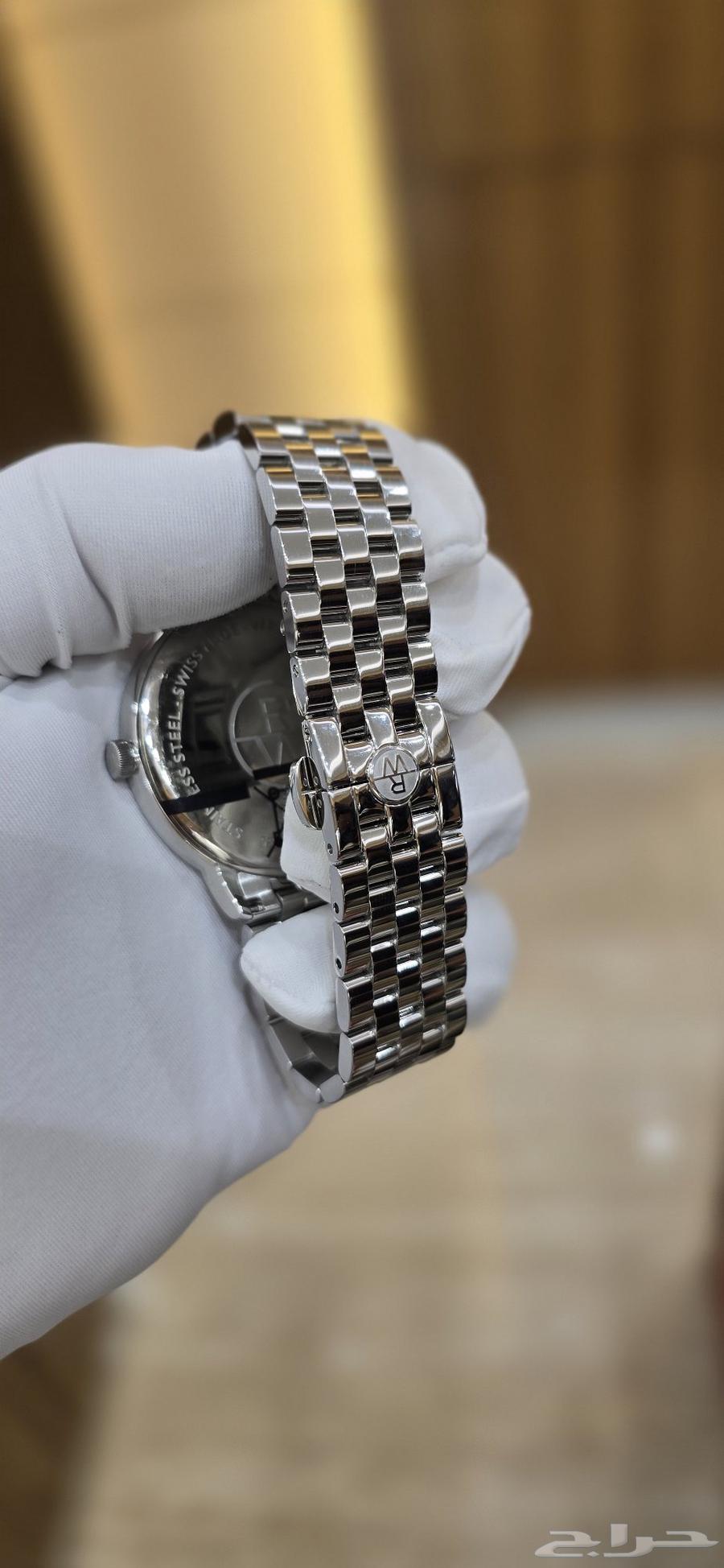 ساعه ريموند ويل اصليه رجالي جديده بجميع مرفقاتها64371365016835111