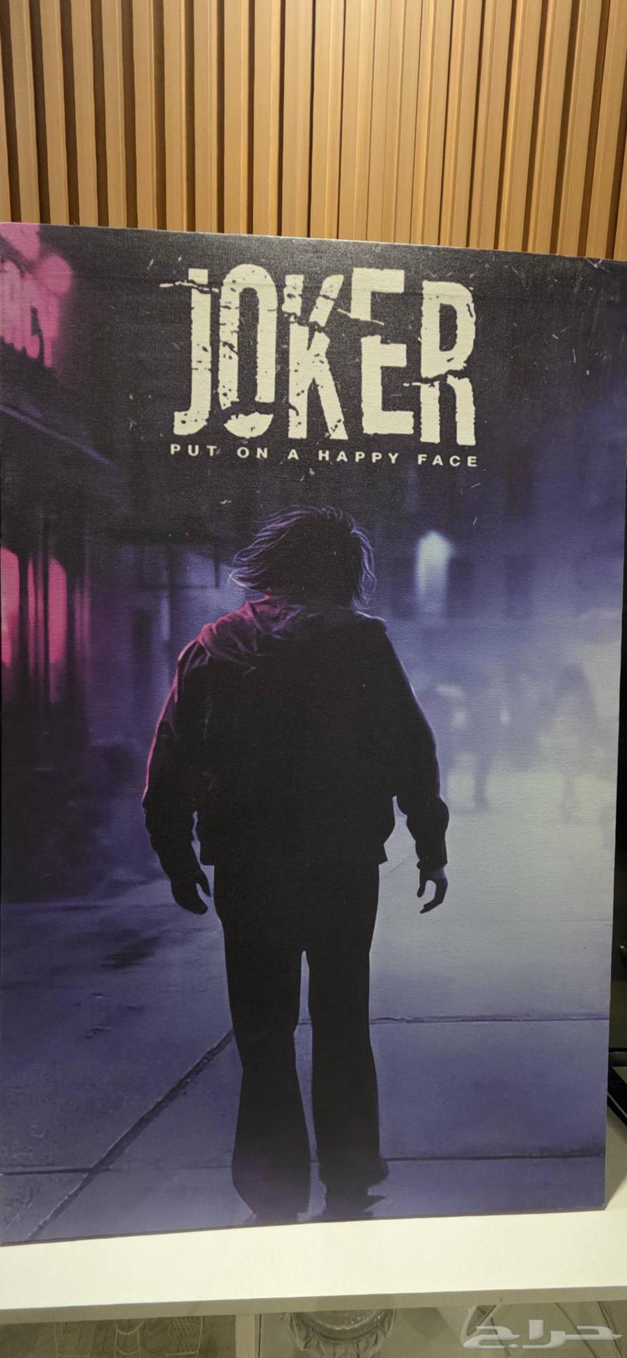 A large board of the Joker character64376215093378110