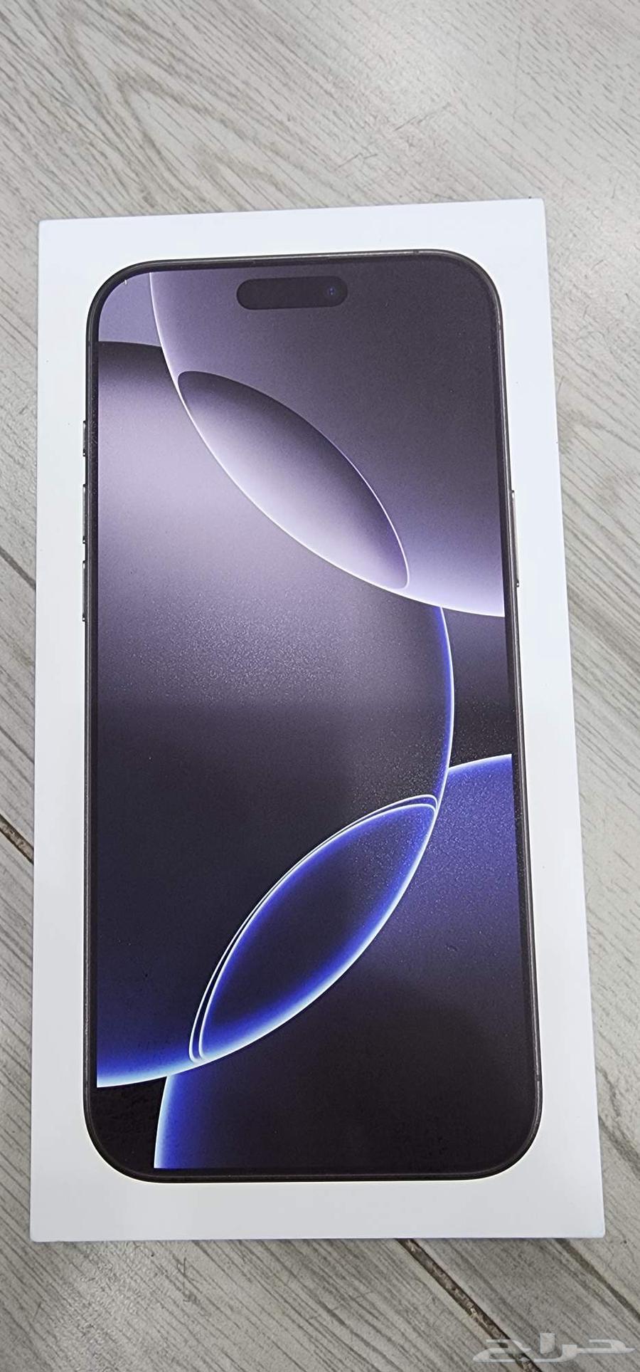 ايفون 16 برومكس جديد من موبالي مختم بكرتونه الذاكره 25664373403461763110