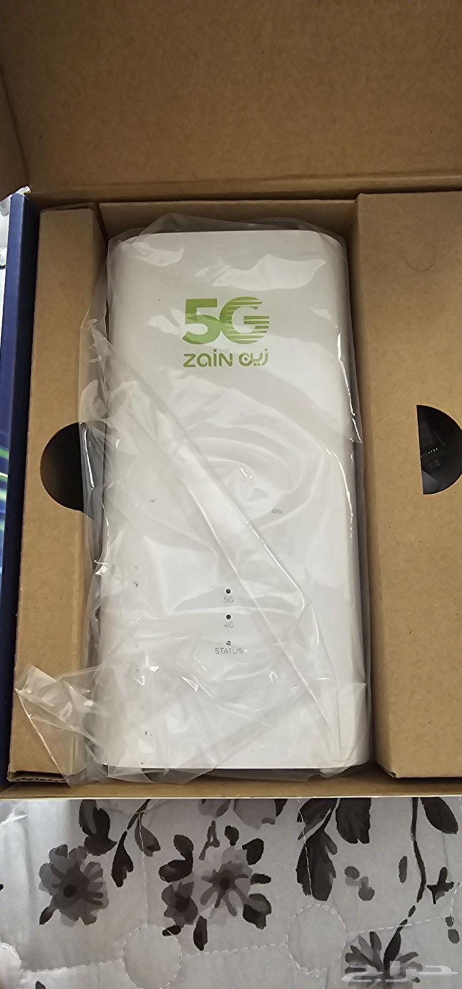 5G Router 5G CPE 5 - Latest Zain Model Ultra-Fast Wi-Fi64367055556482111