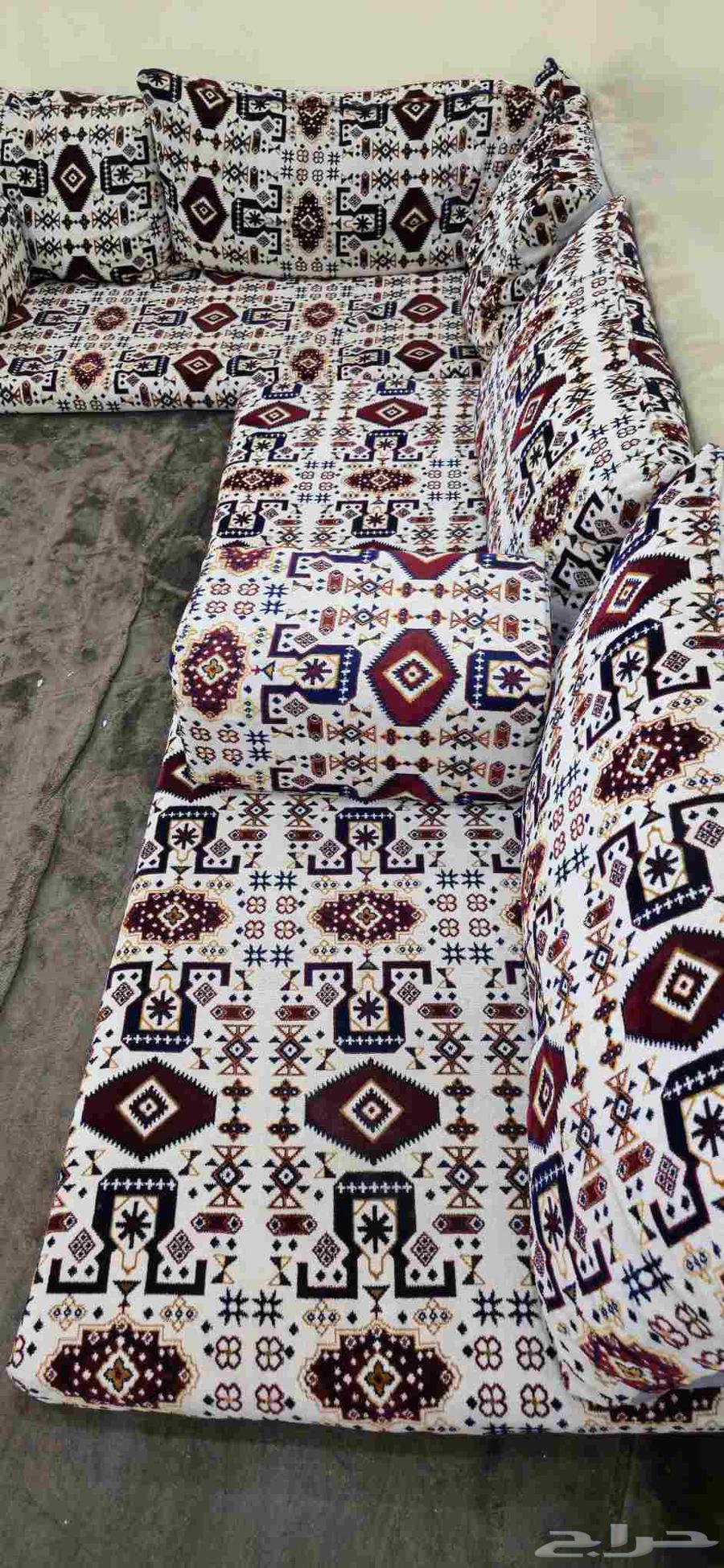 Approximately 4 by 4 floor seating sets, separated about a year ago64367741167491111