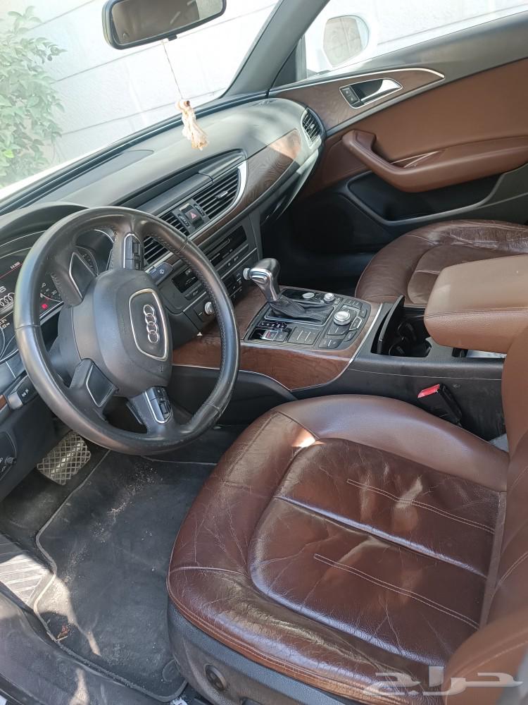 اودي A6 2012 ممشى حول 190 الف للتواصل واتس اب فقط باي وقت64069371099265112