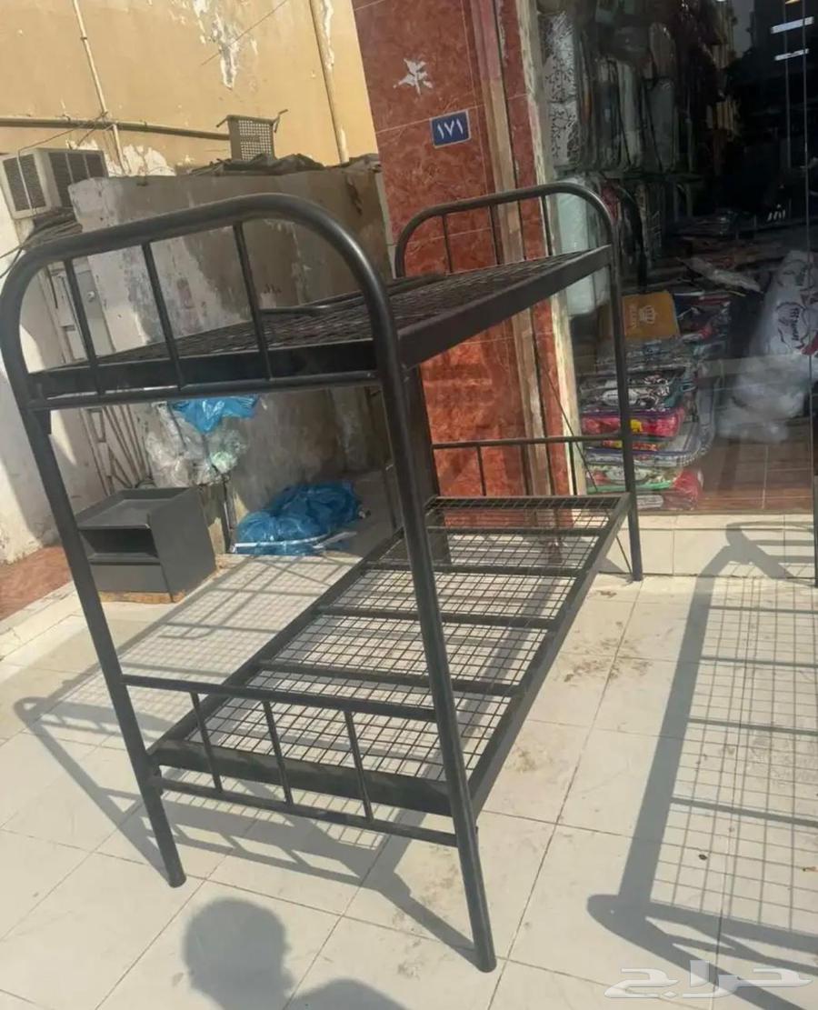 سرير حديد دور واحد دورين مراتب طبي سسته سليب هاي نفرين نفر64383164115841110