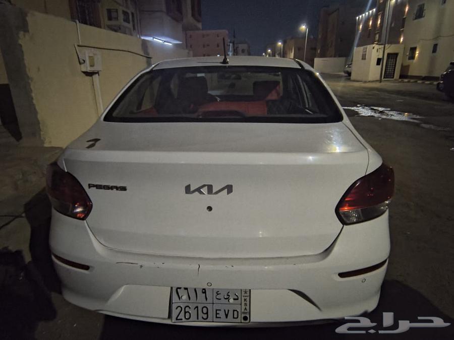 كيا بيجاس 22 لون ابيض ماشية 77 ألف بلا صدمات64534244516739113