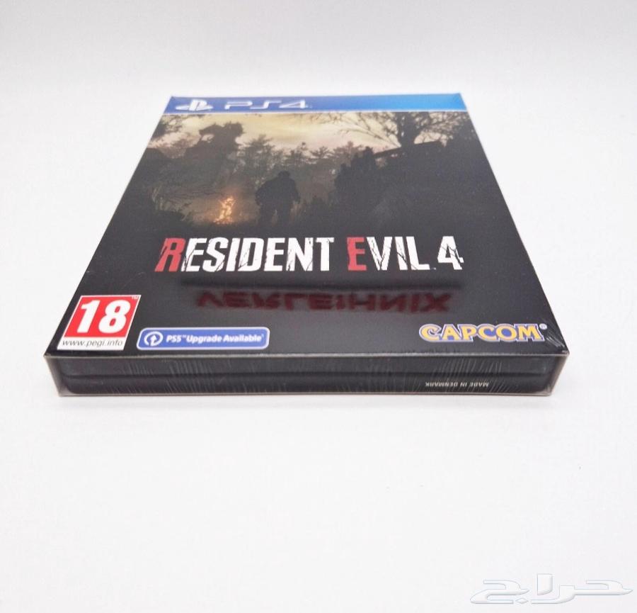 resident evil 4 remake steel book ستيل بوك جديد64387271532033113