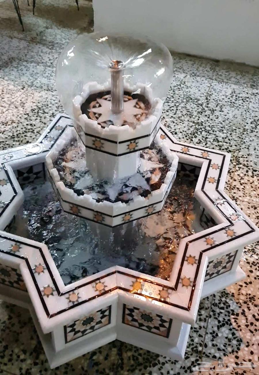 نافورة شامية رخام متنقلة64380197812353110