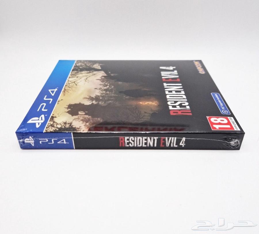 resident evil 4 remake steel book ستيل بوك جديد64387271532033112