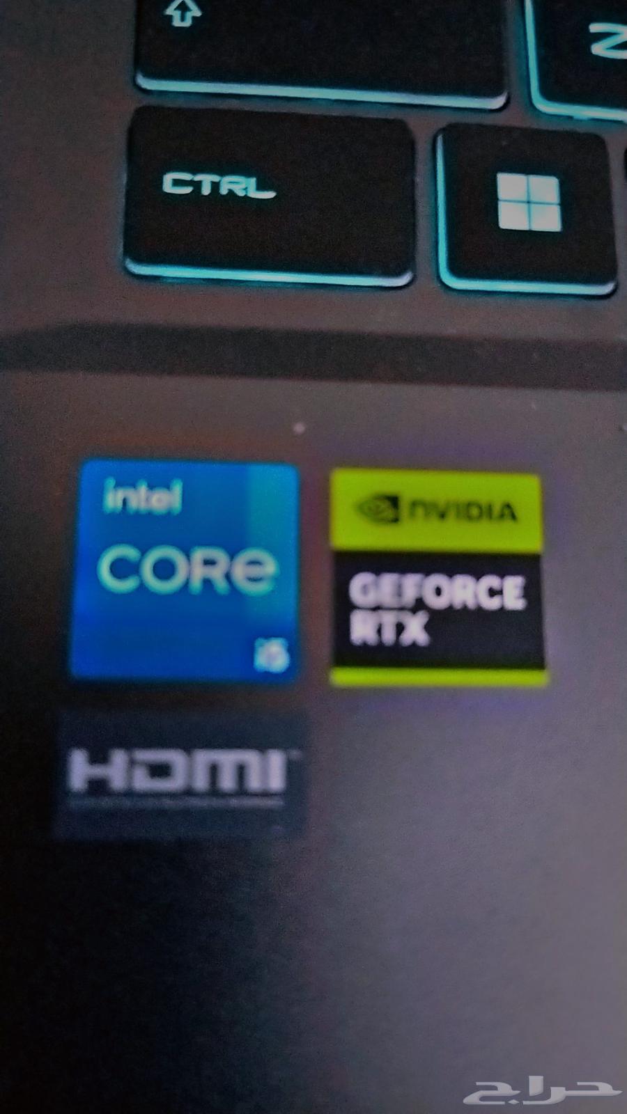 لابتوب العاب MSI شبه جديد   RTX 2050   i5 جيل 1264379616726145110