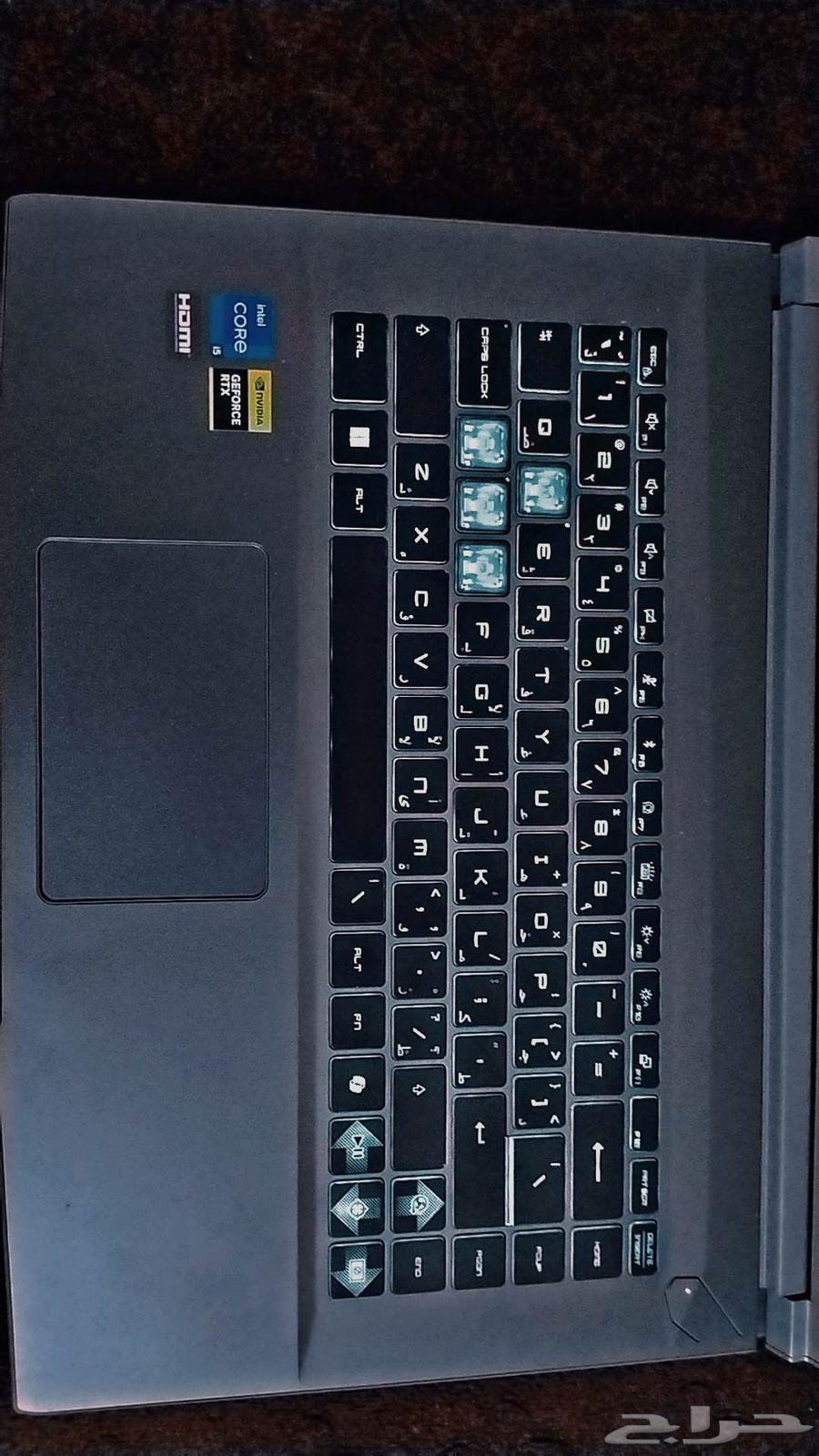 لابتوب العاب MSI شبه جديد   RTX 2050   i5 جيل 1264379616726145112