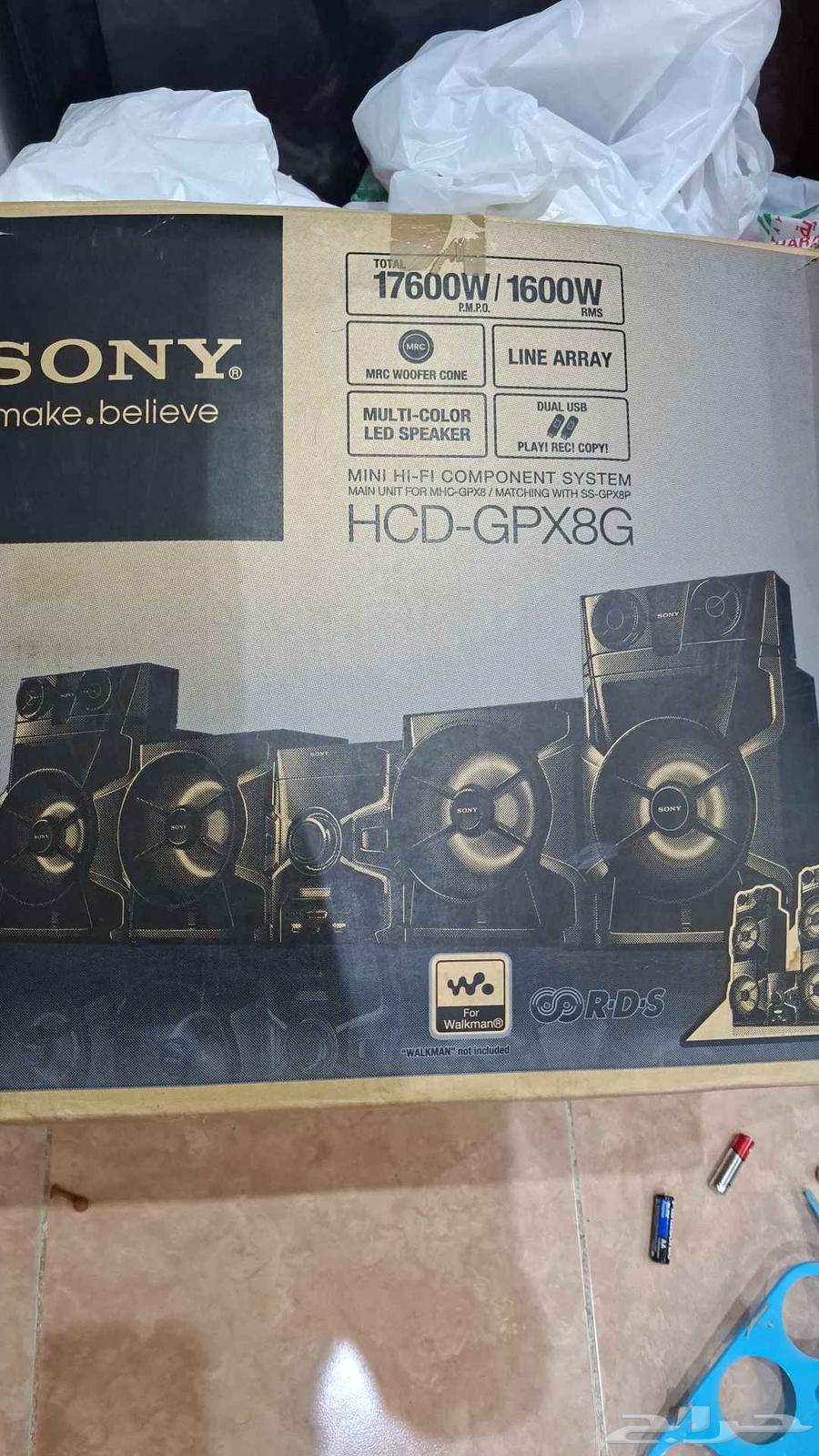 السلام عليكم ورحمة الله وبركاته للبيع إستيريو من شركة سوني64377944434946110