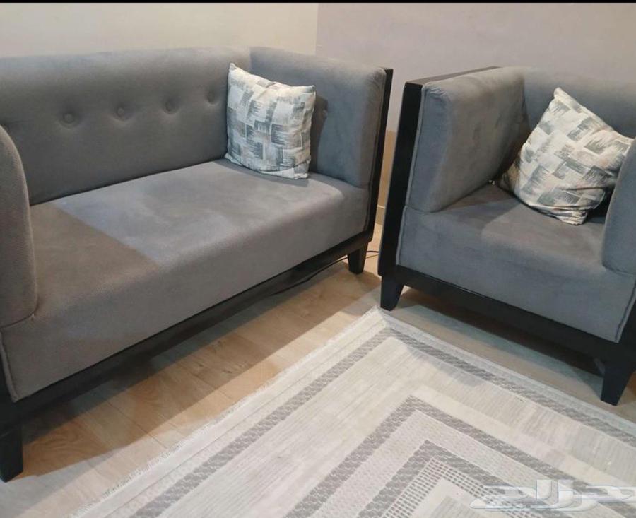 كنب رمادي اربع قطع64388908570625112