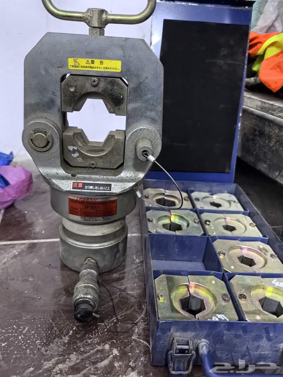 ماكينة كبس كبلات كهرباء ضغط عالي هيدروليك64383317238145110