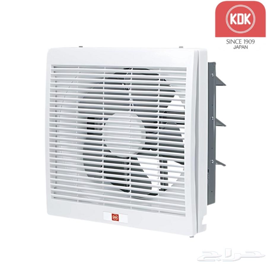 مروحة شفط جدارية شبك KDK 25ALH مقاس 30 30 شبه جديدة64386040422530110