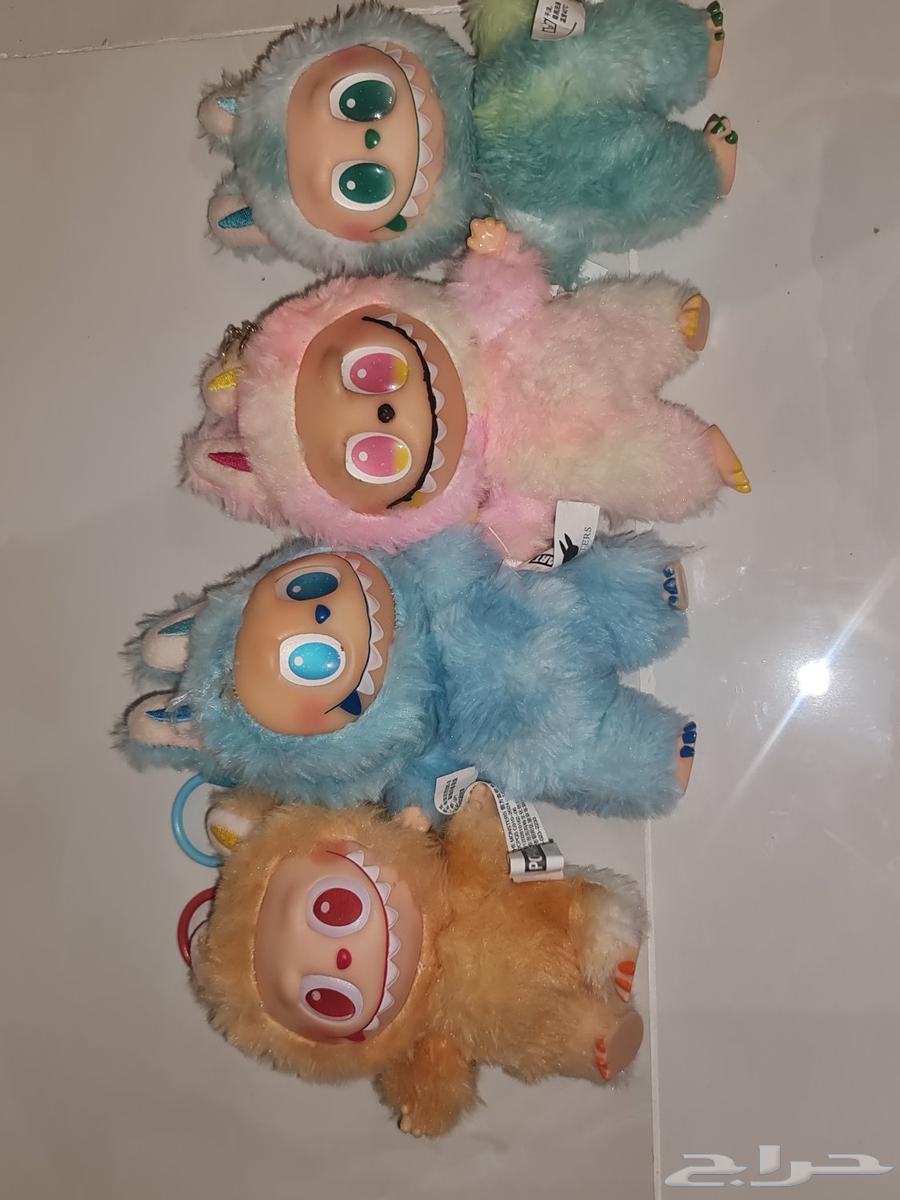 4 دمى لابوبو نظيفة جدا استعمال يوم واحد64378003567745111