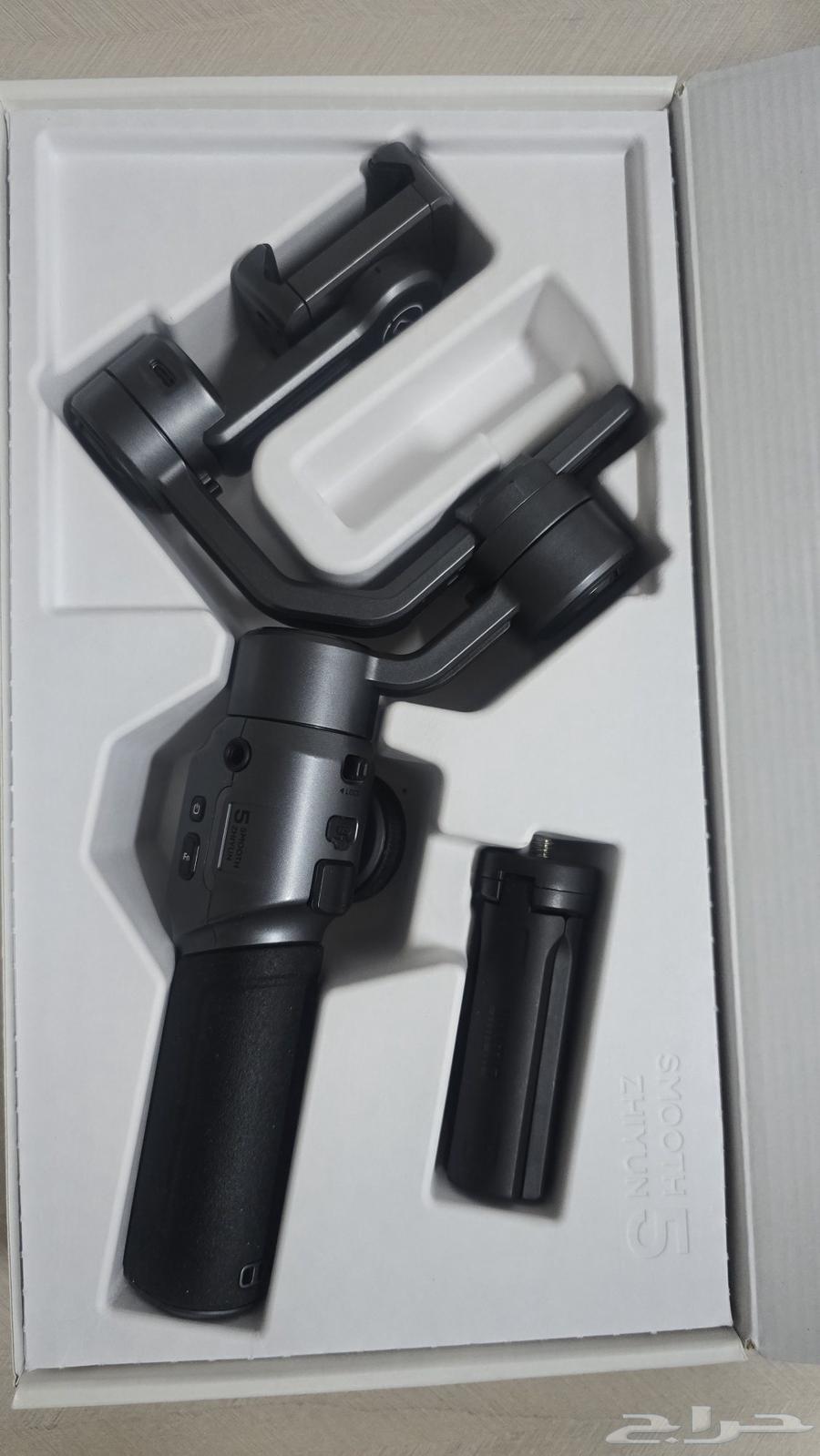 معدات تصوير مثبت ومانع اهتزاز كاميرا وجوال واضاءة مستمرة64390291855105114