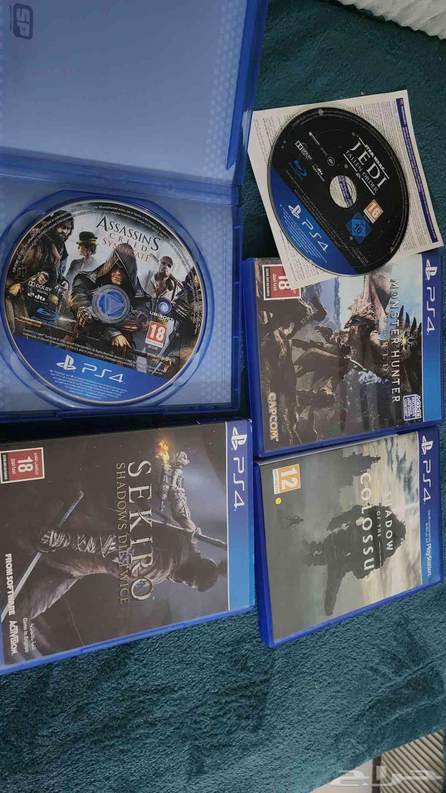 ألعاب سوني 4للبيع او استبدال64378789275137110
