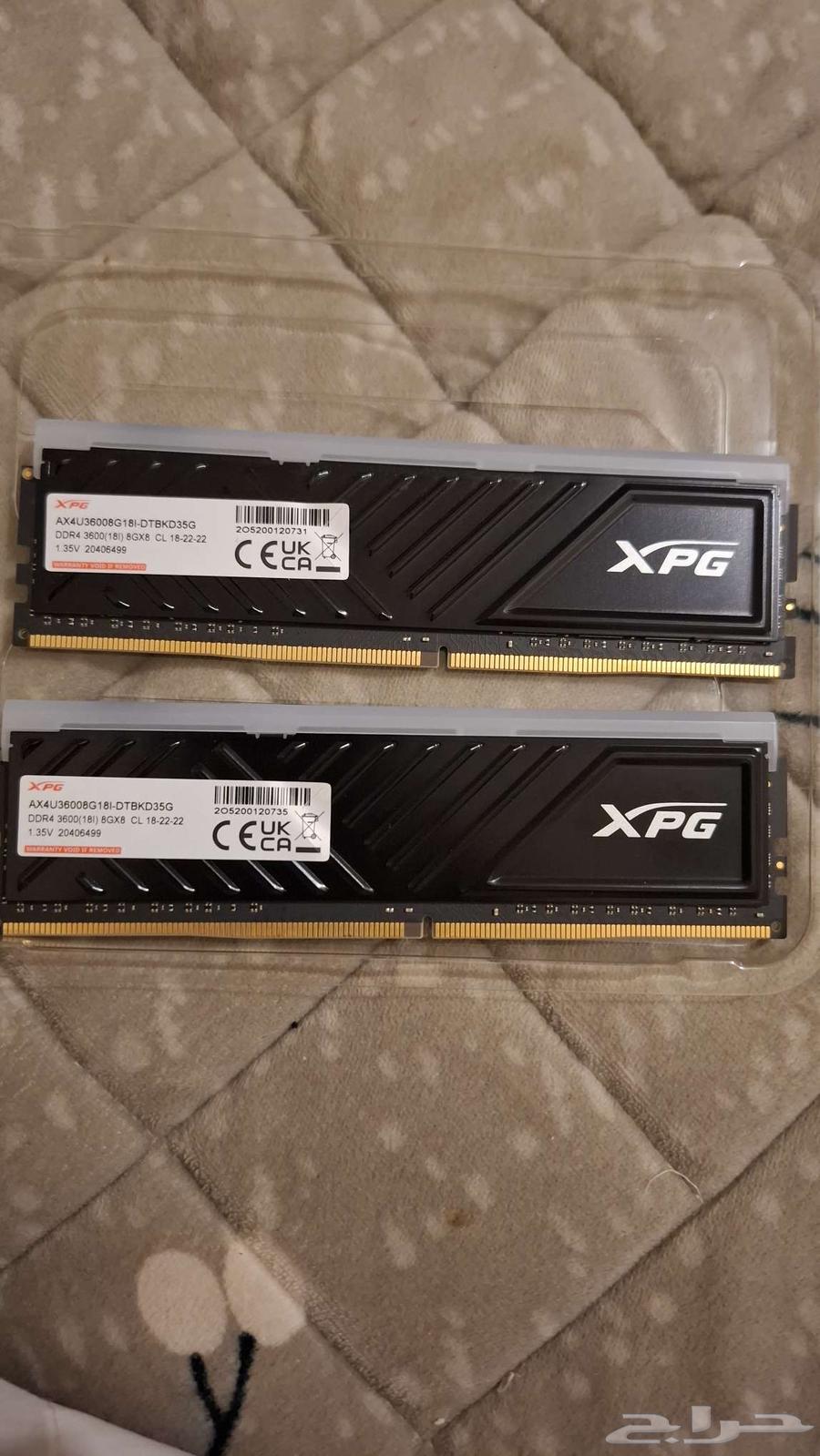 للبيع رامات XPG قيمنق64378120523779112