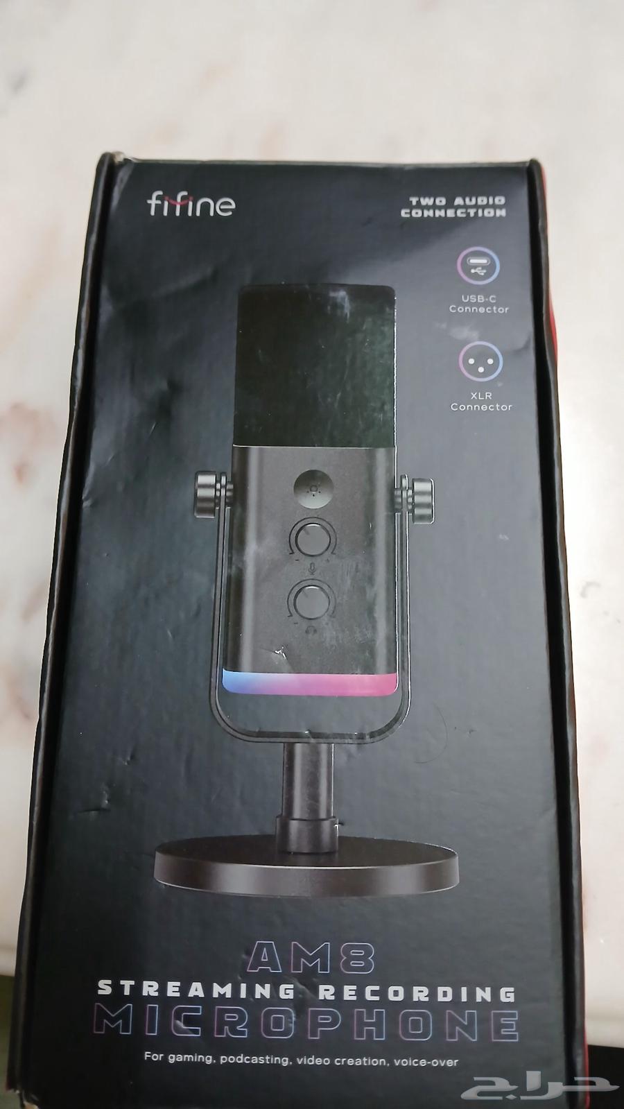 مايك فيفاين am8 ابيض جديد مع xlr64386710909187111