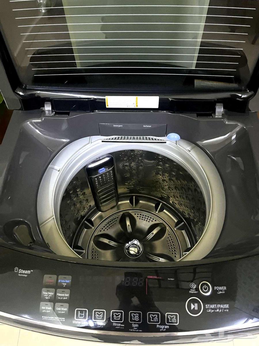 غسالة ملابس اتوماتيك شركة LG ذات تعبئة علوية 16 kg64377404082689113