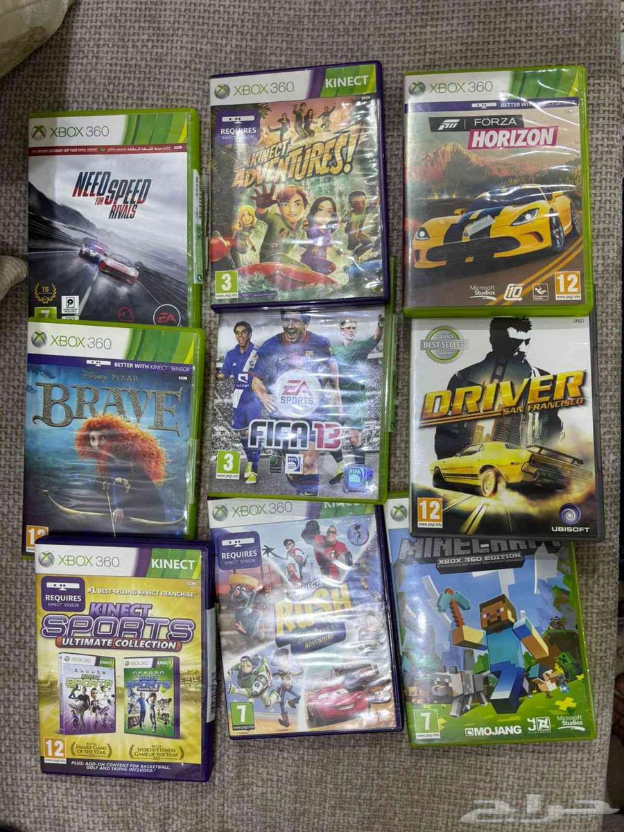 للبيع اكسبوكس 360 شغال واموره طيب معاه ألعاب64383594606466114