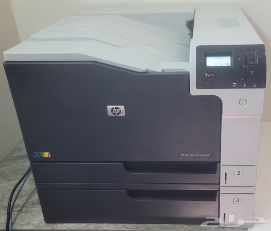 طابعة اتش بي ليزر Hp cp5525 ملونة A364390347280770111