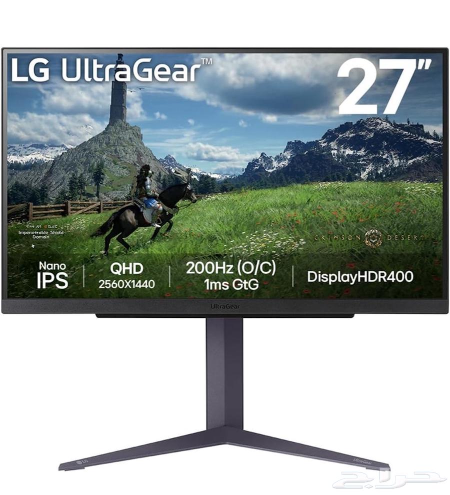 شاشة قيمنق 2k nano ips 27GS85QX64383967882883110