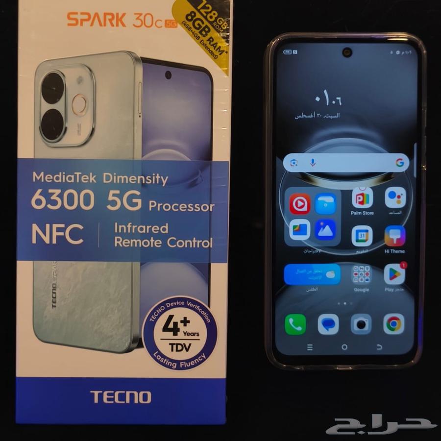 للبيع هاتف تكنو سبارك 5G 30c64385942588803110