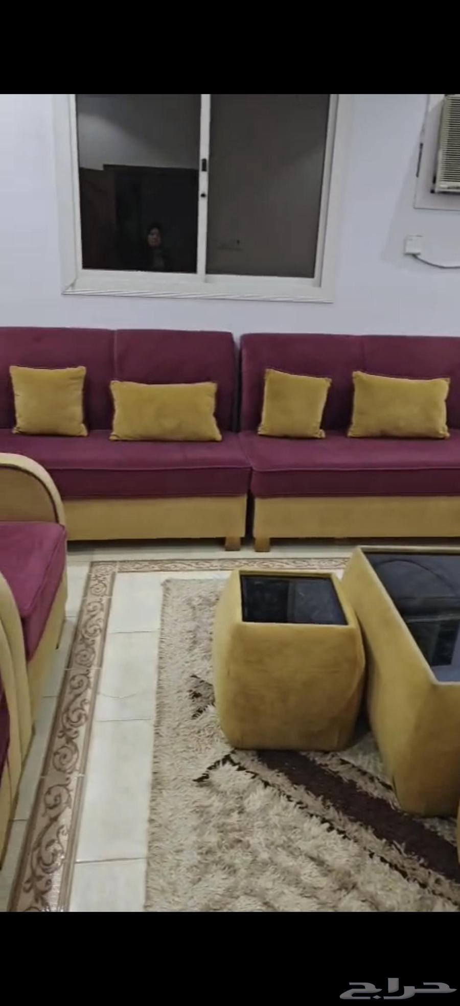 كنب صالة وسرير اطفال للبيع العاجل العاجل64387788046593111