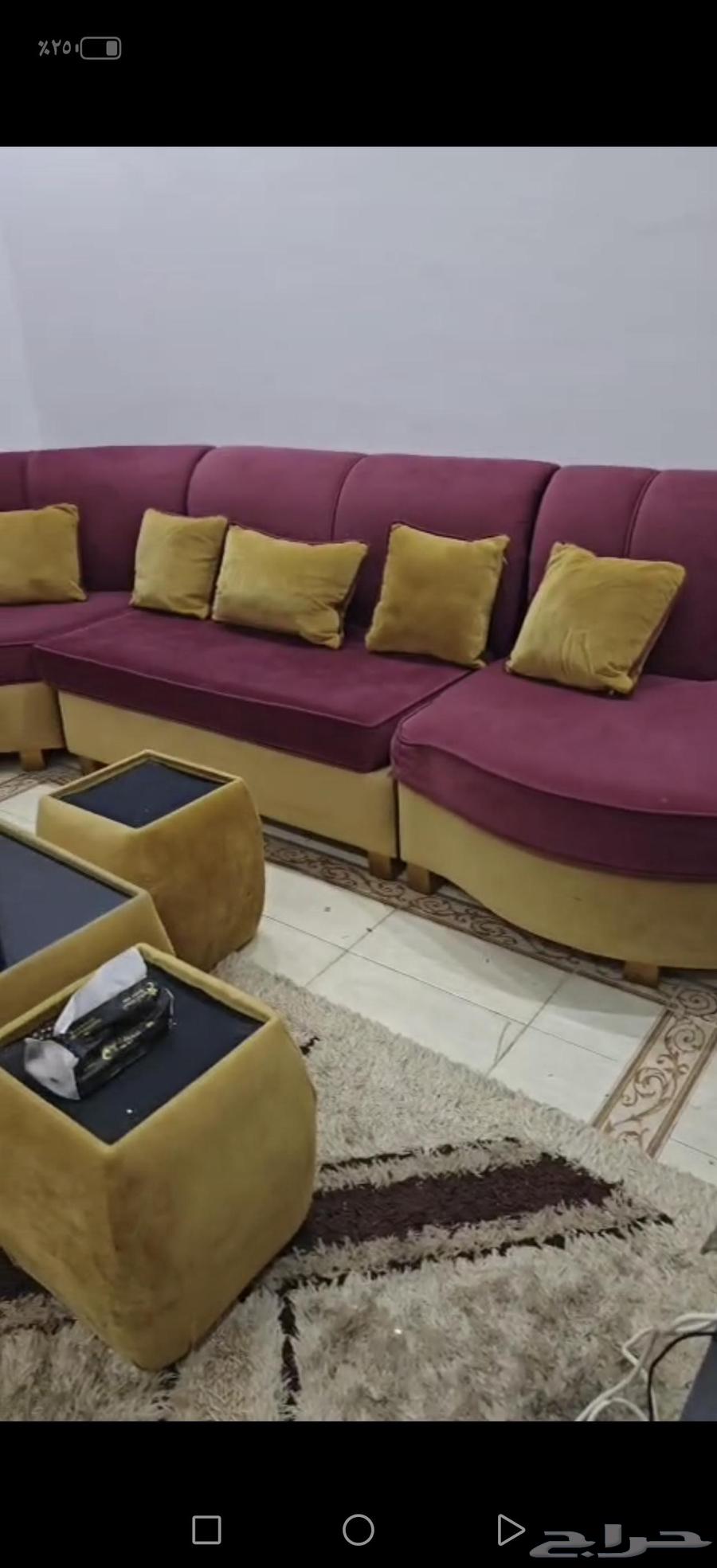 كنب صالة وسرير اطفال للبيع العاجل العاجل64387788046593110