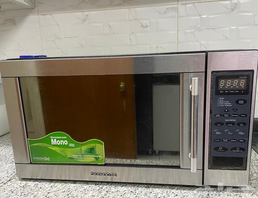 ميكرويف 5 لتر. شغال شبه جديد بس المبه محروقه تتغير عادي64377404133377110