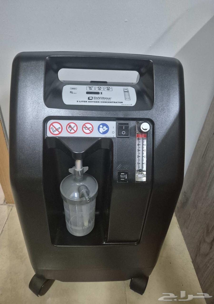 جهاز توليد اكسجين 5 لتر ديفيليبس امريكي - DeVilbiss64389654173187110