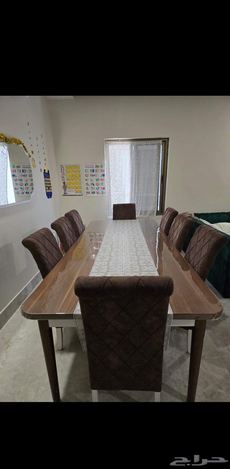 طاولة طعام - بيع سريع 1000 شاملة الكراسي64377374736386112