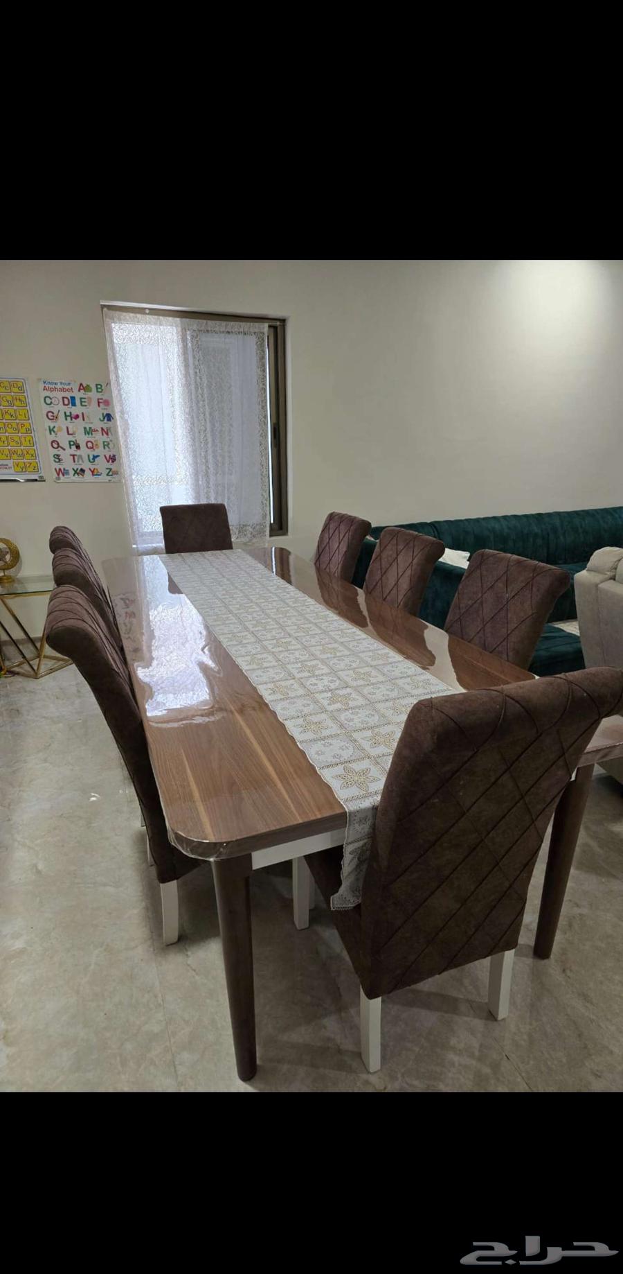 طاولة طعام - بيع سريع 1000 شاملة الكراسي64377374736386111