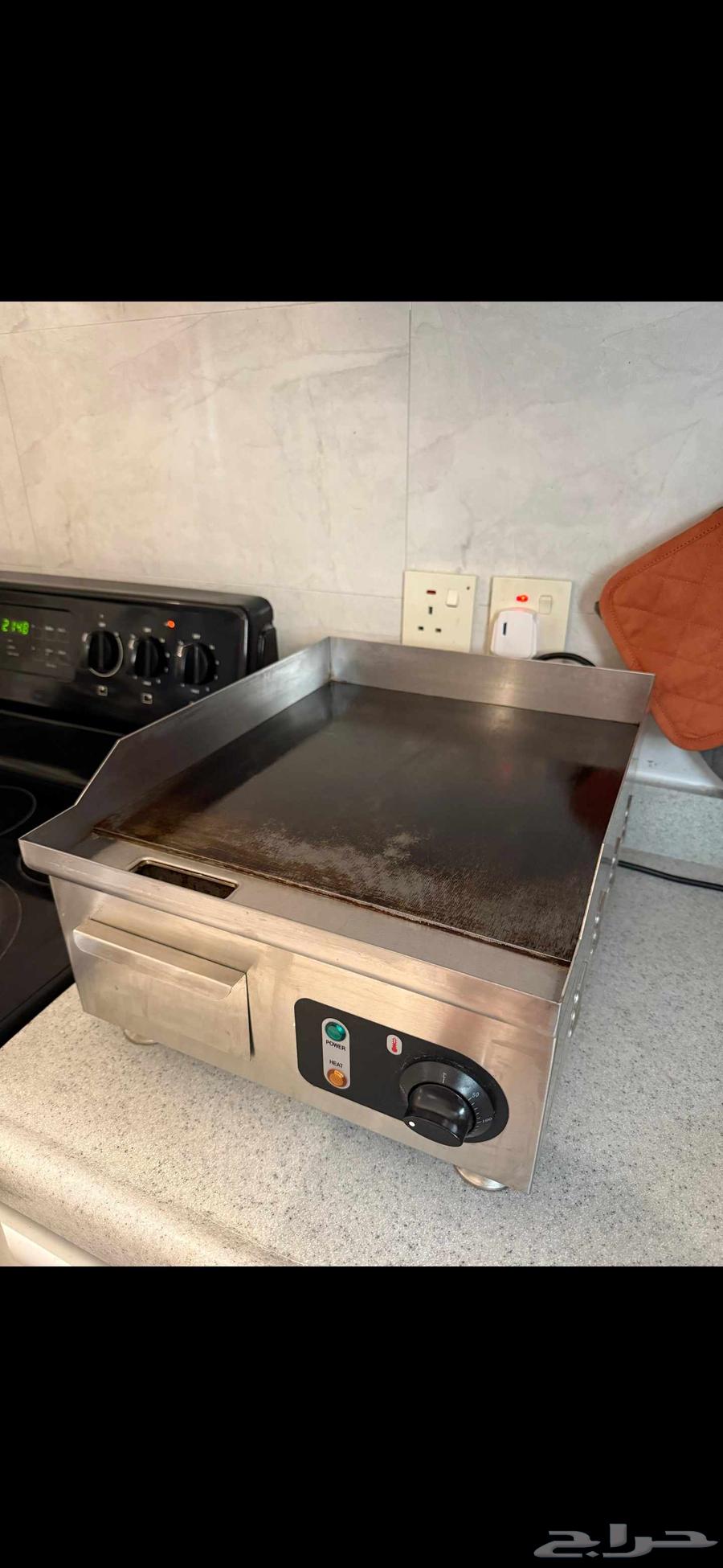 صاج كهربائي اصلي نضيف مستعمل64382265809538110